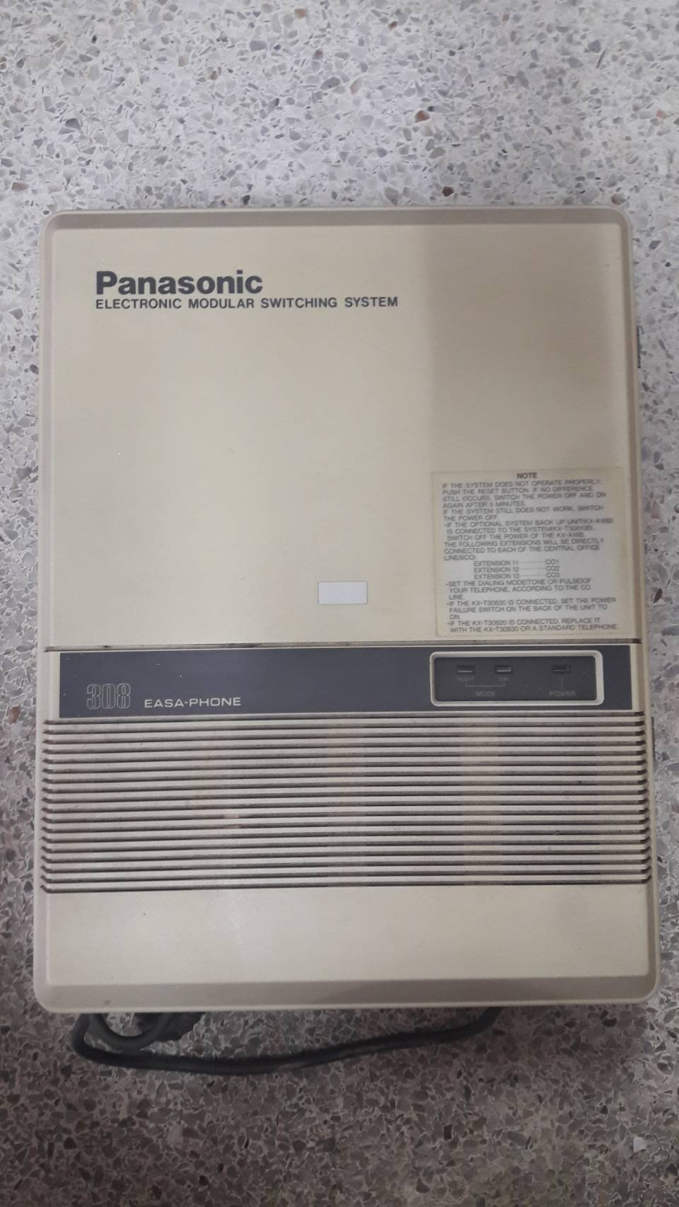 ตู้สาขามือสอง PANASONIC EASA308