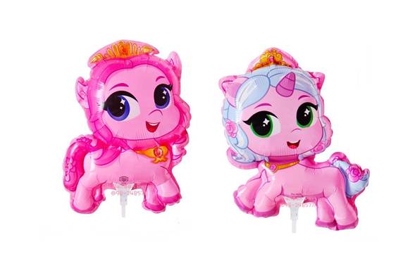 ลูกโป่งก้านโพนี่ ยูนิคอร์น Little Pony Unicorn Rainbow dash Balloons
