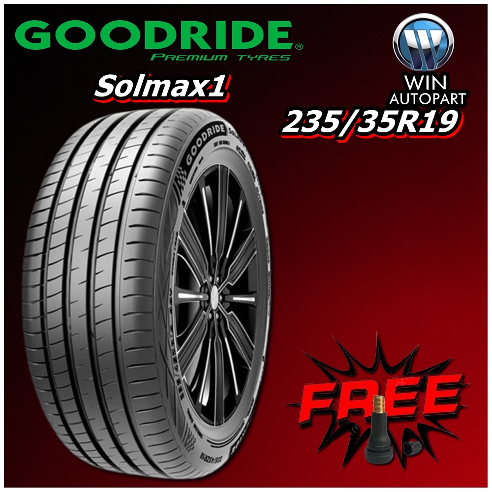 ยางรถยนต์ ขนาด 235/35R19 รุ่น Solmax1 ยี่ห้อ GOODRIDE (แถมจุ๊บลม)