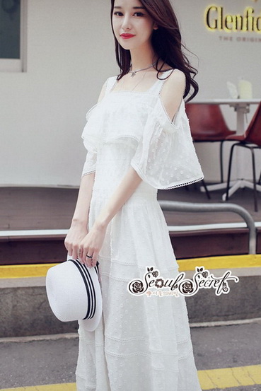 แม็กซี่เดรสเดรสตัวยาวสายเดี่ยว