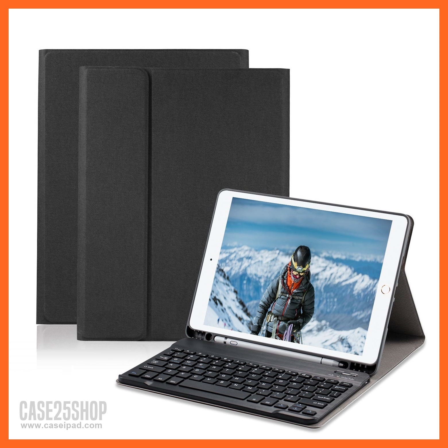 เคสคีย์บอร์ด แป้นไทย/อังกฤษ มีที่เก็บปากกา - เคส iPad Pro 11" (2018/2020)