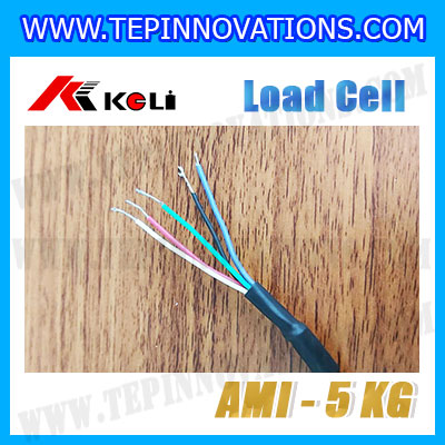 KELI AMI-5kg โหลดเซลล์ Loadcell Keli Aluminium (IP65) AMI โหลดเซลล์ยี่ห้อ Keli รุ่น AMI สำหรับเครื่องชั่งตั้งโต๊ะ5kg