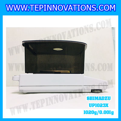 เครื่องชั่งดิจิตอล ทศนิยม 3 ตำแหน่ง รุ่น UP1023X 1020gx0.001g เครื่องชั่งละเอียดสูง1020g เครื่องชั่งน้ำหนัก1020g ตาชั่ง1020กรัม พิกัดน้ำหนัก 1020g ความละเอียด 0.001g ยี่ห้อ SHIMADZU รุ่น UP1023X