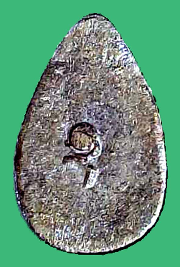 พระหยดน้ำยอดขุนพล(เงิน)หลวงปู่โต๊ะวัดประดู่ฉิมพลี องค์ที่ 4