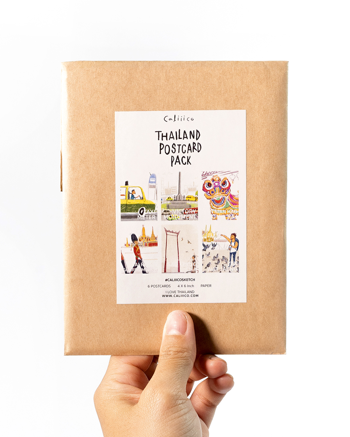 Caliiico Thailand Postcard Pack 1