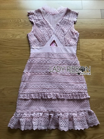 Lace Mini Dress เดรสสั้นผ้าลูกไม้