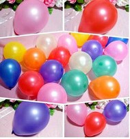 ลูกโป่งสีมุก คละสีพาสเทล ขนาด 5 นิ้ว Latex Metalic Color Balloon แพคละ 20 ใบ