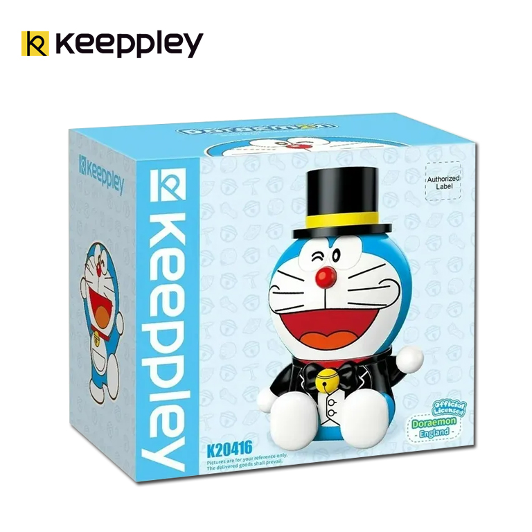 (สินค้าลิขสิทธิ์แท้) ชุดตัวต่อการ์ตูน โดเรม่อน x Keeppley