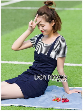 T-Shirt with Overall Dress