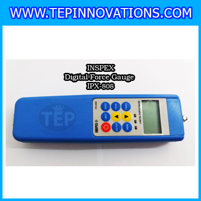 เครื่องวัดแรงดึงแรงกดแบบดิจิตอล INSPEX รุ่น IPX-808 ทดสอบแรงดึงแรงกด Force Gauge วัดแรงดึงขนาด 500 นิวตัน แรงกด แรงผลัก Digital Forece Gauge วัดแรงดึง วัดแรงกด