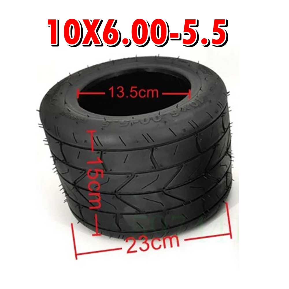 ยางรถสนาม ขนาด 10x6.00-5.5 ชนิด T/L (ยางจีน)