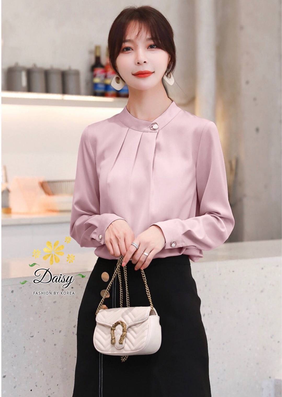 เสื้อแขนยาวสีพื้นโทนสวย