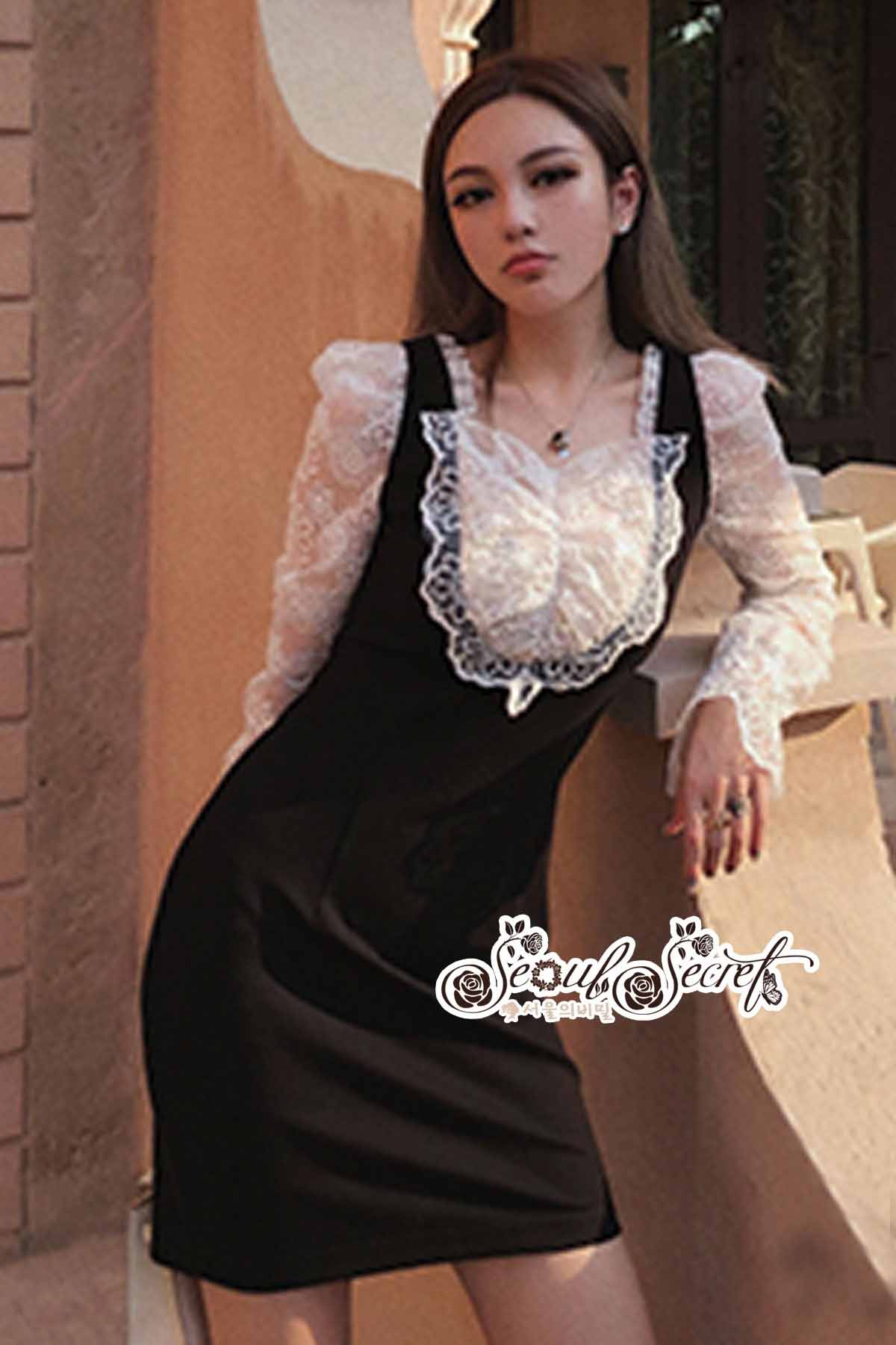 เดรสเรียบหรูดูดีมีสไตล์ เดรสทรงแขนยาวหวานๆ