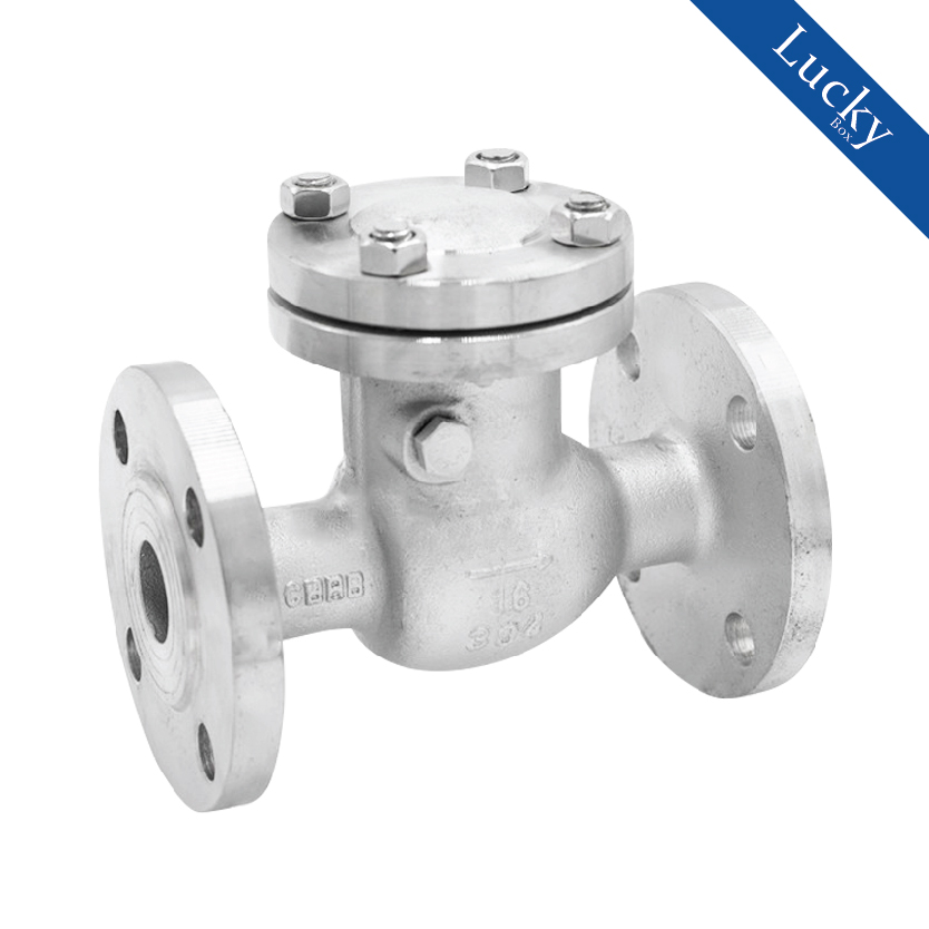 เช็ควาล์ว (Check Valve) เช็ควาล์วสแตนเลส แบบหน้าแปลน ขนาด 2 นิ้ว
