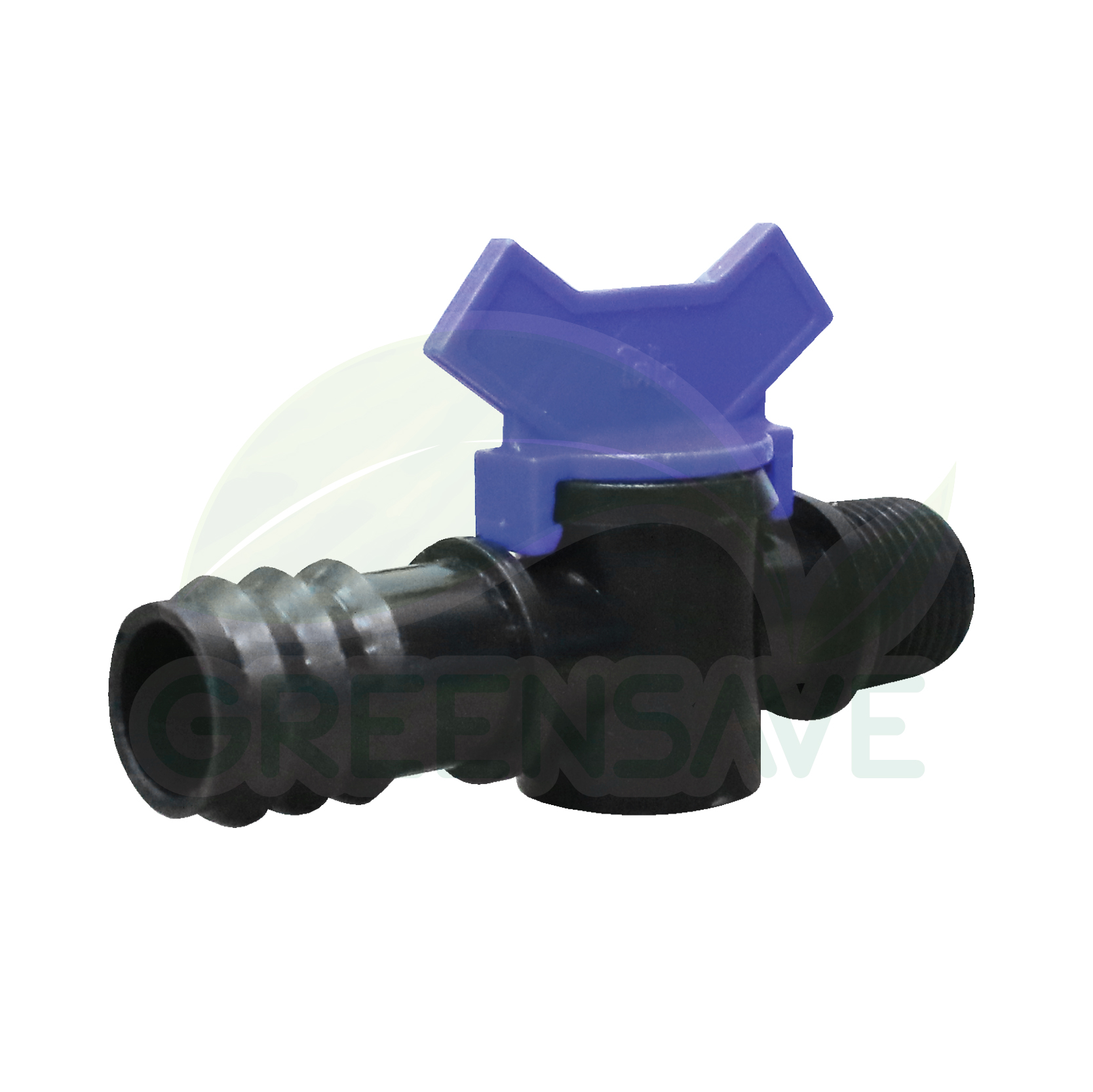 วาล์วท่อ PE 25 mm เกลียวนอก 1/2 (4หุน)