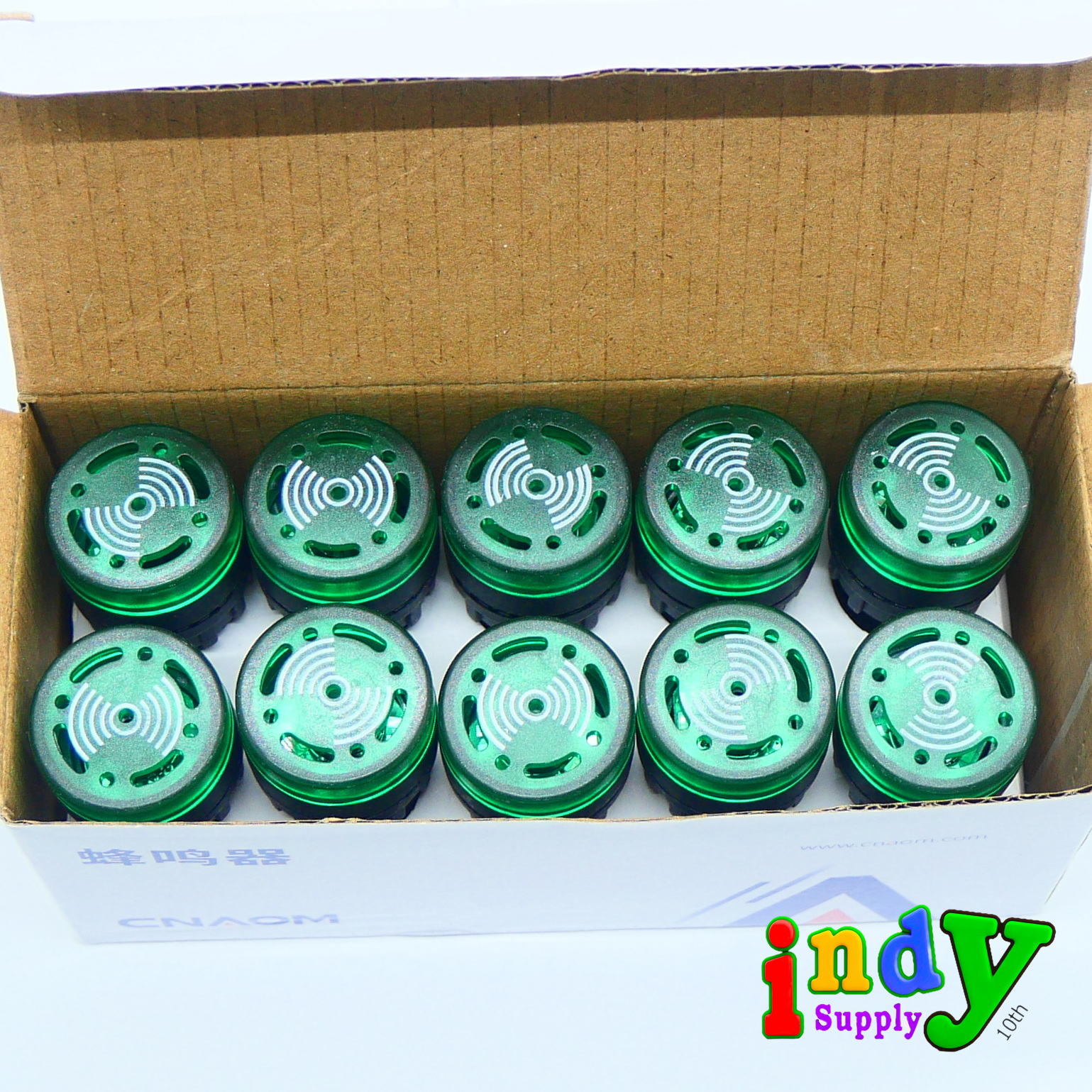 Buzzer 22mm. แบบมีไฟกระพริบ