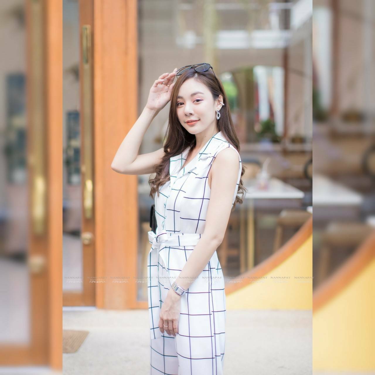 จั้มสูทลายตารางคลาสสิค