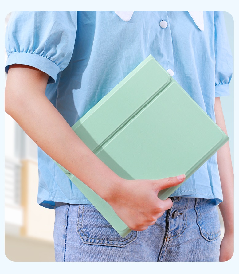 เคสคีย์บอร์ด แป้นไทย/อังกฤษ มีที่เก็บปากกา (Pastel Collection) - เคส iPad 10.2" Gen 7/8/9