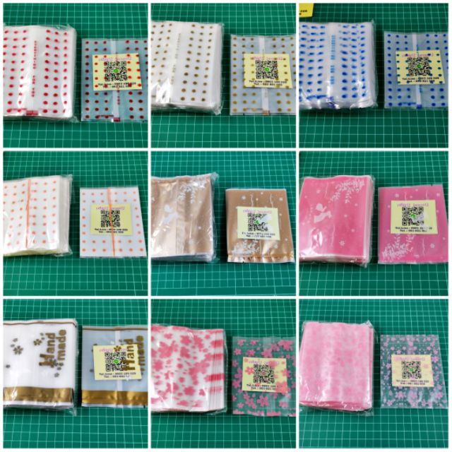 🇹🇭ส่งทุกวัน🇹🇭 ถุงซีล 9*11.5cm. ~100ใบ/แพ็ค พลาสติก แพ็คเกจ เบเกอรี่ j12