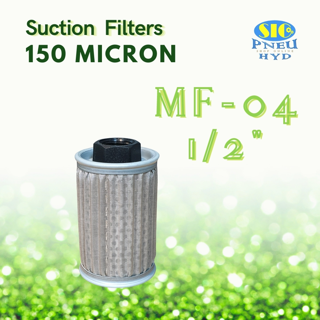 ไส้กรองไฮดรอลิค MF-04,MF-06,MF-08,MF-10,MF-12,MF-16,MF-20,MF-24,MF-32 กรองขาดูด Suction Filter : CLC
