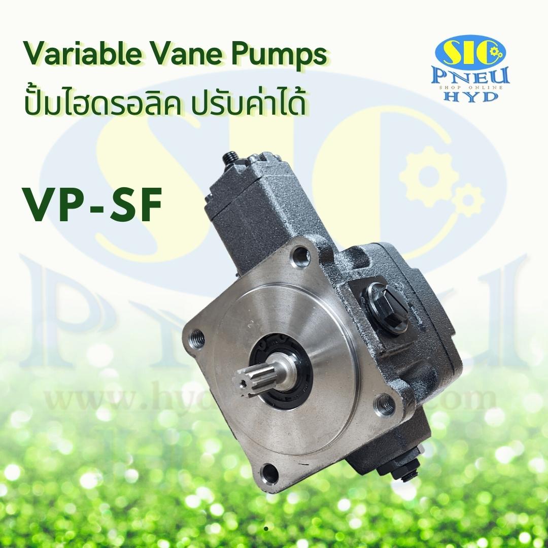 VP-SF08,12,15,20,30,40-D : Variable Vane Pump , ปั้มไฮดรอลิคแบบใบพัด ปรับค่าได้ JUNTAI