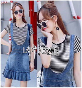 Lady Ribbon Set เซ็ตเอี๊ยมเดนิม