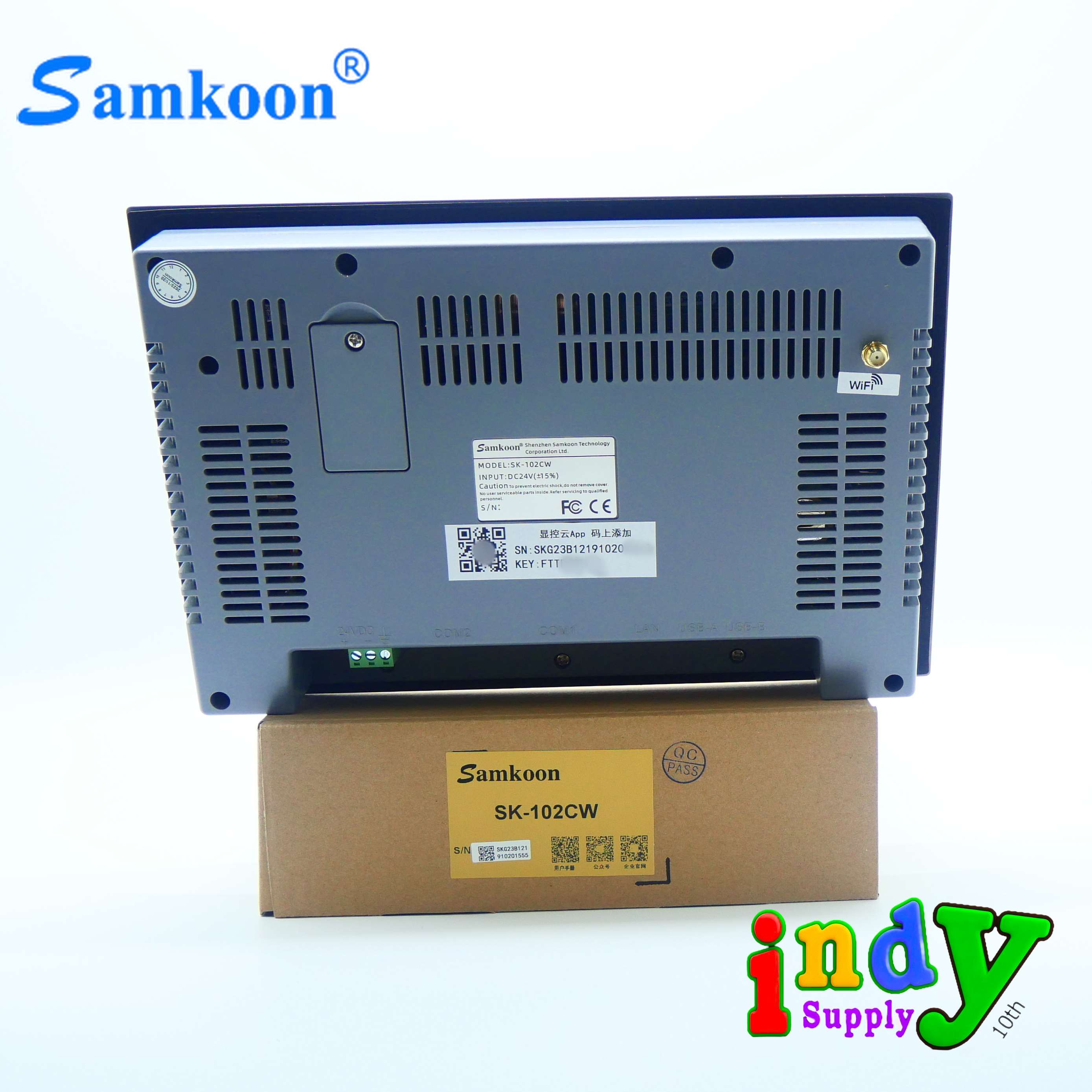 SAMKOON SK-102CW HMI 10.2" (wifi+Ethernet)