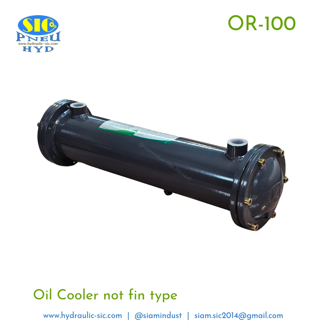 OR-100 : KY-OR-100 Oil Cooler 100 LPM No Fin Type