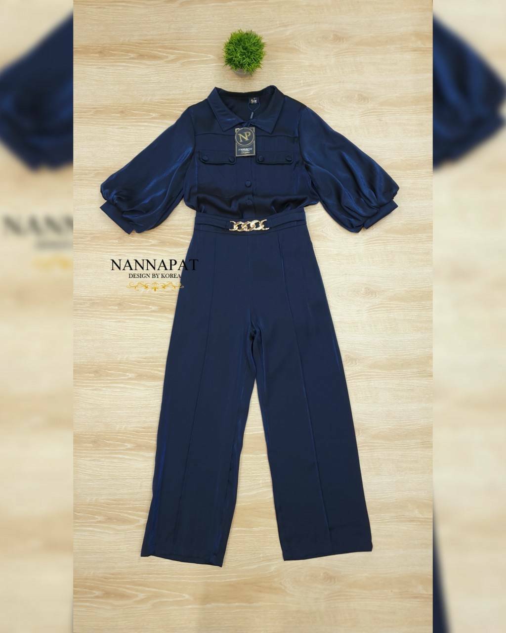 เสื้อคอปกกระดุมหน้า มีกระเป๋า