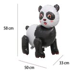 ลูกโป่งหมีแพนด้า 4D ยืนตั้งพื้นได้ Panda ANIMAL Balloons standing