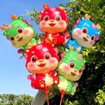 ลูกโป่งก้านมังกรจีน ขนาด 12 นิ้ว Chinses Dragon Balloon