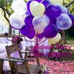 ลูกโป่งใสทรงหัวใจ ขนาด 12 นิ้ว สามารถใส่ลูกโป่งลูกเล็กๆ กระดาษสี และของขวัญด้านในลูกโป่งได้ Clear Latex Balloon