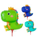 ลูกโป่งก้านมังกรน้อย ใส่มงกุฏ Little Dragon Balloon