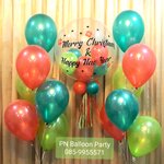 Merry Chrismas& Happy New Year Ballons