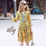 ผ้าพิมลาย แล้วปักลายซ้ำ