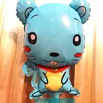 ลูกโป่งหนูสีฟ้า blue mouse Balloons