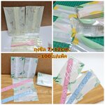 ✅🇹🇭 ถุงซีล 7×12cm. ~100ใบ/แพ็ค ซองซีล พลาสติก แพ็คเกจ เบเกอรี่ j12