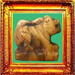 เสือหลวงปู่ยิ้มวัดหนองบัว (ขนาด 1.5 x 1.5 ซ.ม. หนัก 1.65 กรัม)