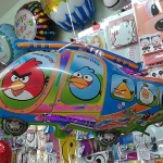 ลูกโป่งเฮลิคอปเตอร์ แองกี้เบริด์ Angry Bird Helicopter Balloon