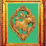 สิงห์แกะแบบฉลุหลวงพ่อเดิมวัดหนองโพธิ์ (ขนาด 1.3 x 3.1 ซ.ม. หนัก 2.50 กรัม)