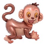 ลูกโป่งลิง 4D ยืนตั้งพื้นได้ monkey ANIMAL Balloons standing