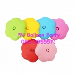 ฐานลูกโป่งทรงดอกไม้ ใช้สำหรับวางตั้งพื้น คละสี Plastic StandUP Balloons