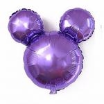 ลูกโป่งฟลอย์หัวมิกกี้เม้าส์ สีม่วง Mickey Mouse Balloons