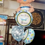 ช่อลูกโป่งเด็กแรกเกิด พร้อมแสดงความยินดี Baby New Born Balloon