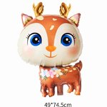 ลูกโป่งกวางเรนเดียร์ Christmas Reindeer Balloon