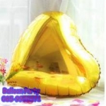 ลูกโป่งหัวใจ สีทอง18 นิ้ว Heart Foil Balloon Gold Color