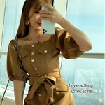 จั้มสูทขาสั้นทรงน่ารัก