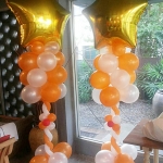 เสาลูกโป่งยางและหัวเสาลูกโป่งฟรอย ความสูง 2 เมตร