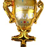 ลูกโป่งถ้วยรางวัลรับปริญญา ขนาดมินิ Congrats owl balloons