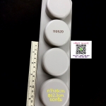 กลม 4ช่อง พิมพ์สบู่ แม่พิมพ์ ซิลิโคน